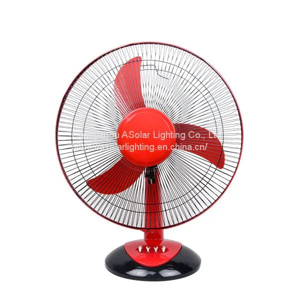High Quality Energy Saving Portable With Solar Battery Powered Electrical Fan