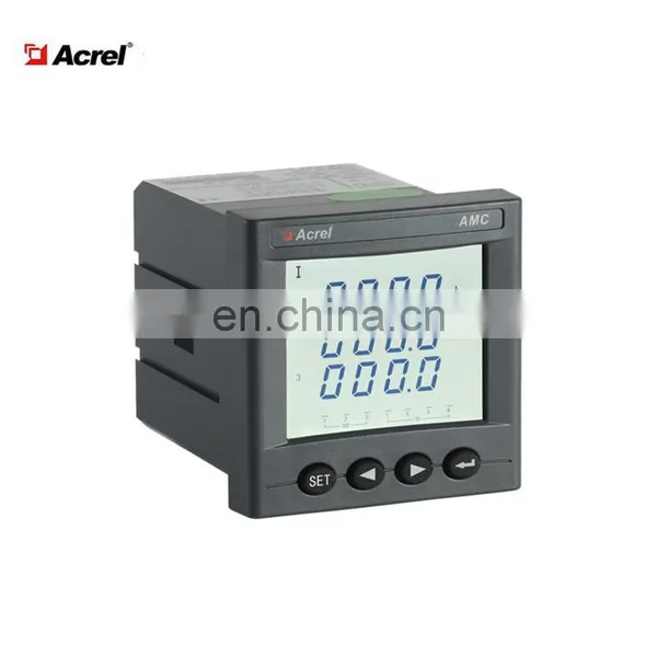 Three Phase Acrel AMC72L-AI3/C Lcd Display Digital Smart Ammeter With RS485 photo-4