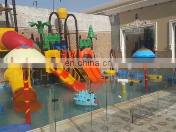 Factory Price JMQ-G128A Swimming Pool Structure Plastic Slide for Kids photo-5
