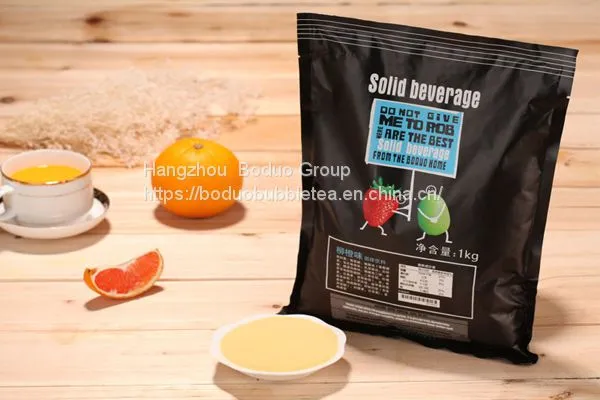 Kumquat Lemon Puree Fruit Flavored Jam Boduo Bubble Tea Raw Material photo-4