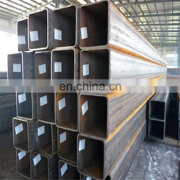 China Wholesale Price Q235 Q345 Carbon Steel Square Tube/pipe for Construction Structure photo-4