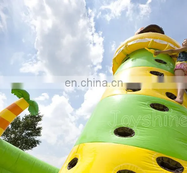 Jungle Themed Rock Climbing Wall Inflatable Climbing Climb Game For Adults photo-5