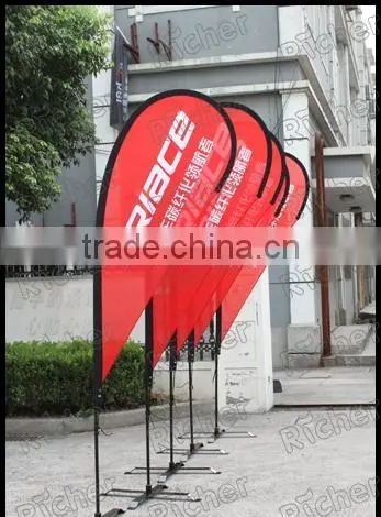 High Quality Polyester Cool Beach Flags Banner photo-2