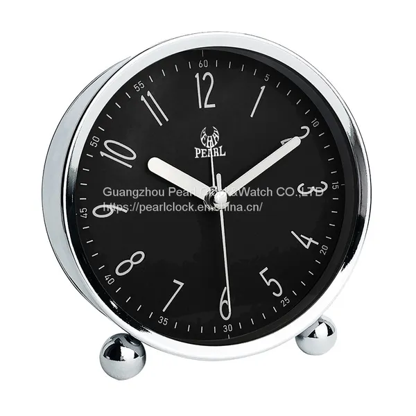 2021 New Design Quiet Sweep Table Desk Clock photo-3