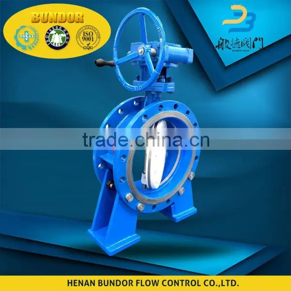 Dn500 Wcb Wafer Type Metal Seat Butterfly Valve photo-4