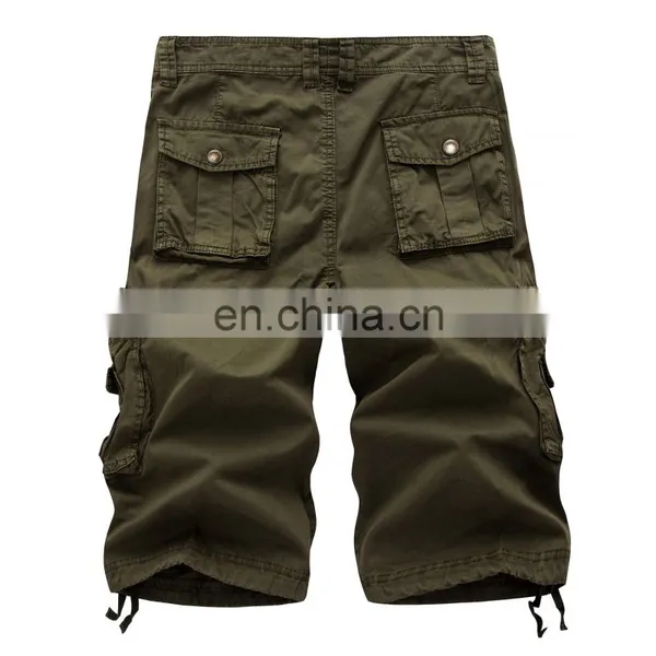 Wholesale Zip Fly Casual Summer Chino Cargo Shorts Pants for Men photo-2