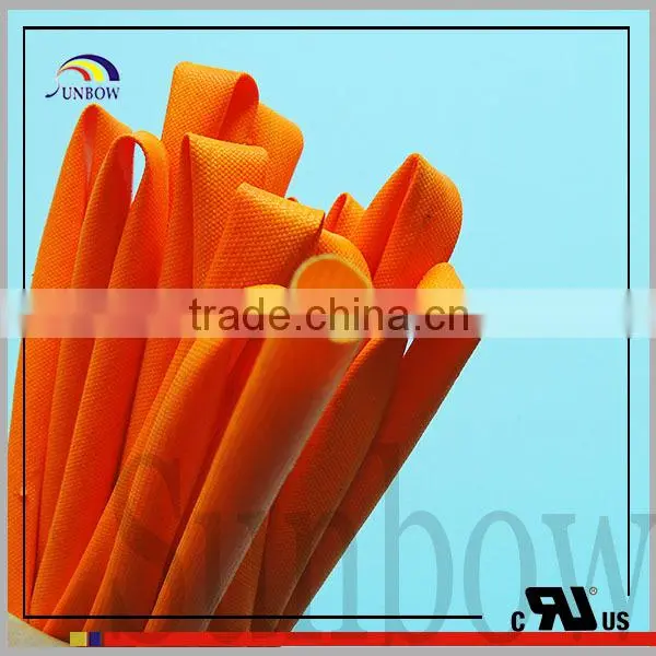 SUNBOW UL High Quality VW-1 Flame Retardant Insulating Silicone Fiber Glass Sleeving photo-4