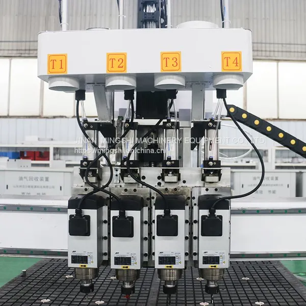 Multi-Functional Wood Cutting Machine for Metal/Wood/Acrylic/PVC/Marble CNC Router photo-4