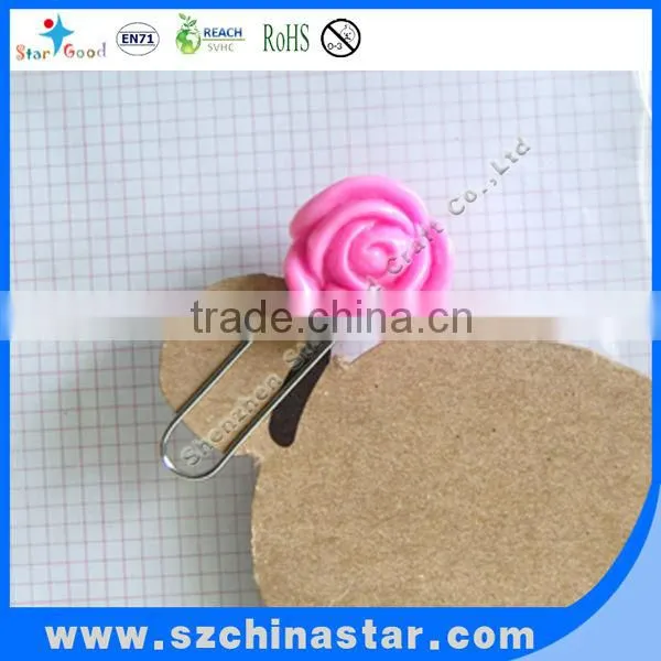 Color Coated Custom Logo Metal Paper Clip photo-2