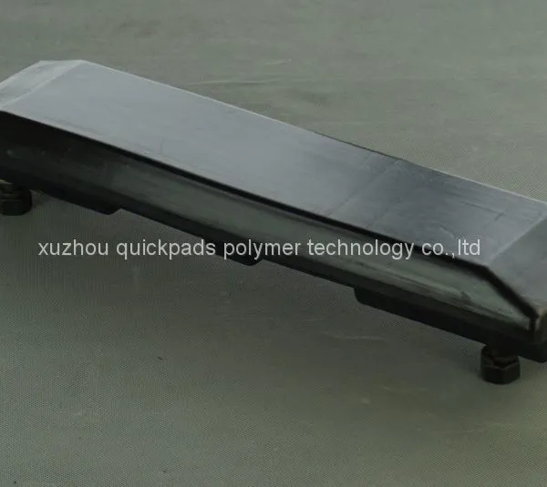 Rubber/Poly Track Pads Road Construction Machinery Wear Parts Undercarriage Parts Fit Steel-Tracked Crawler Equipment photo-3