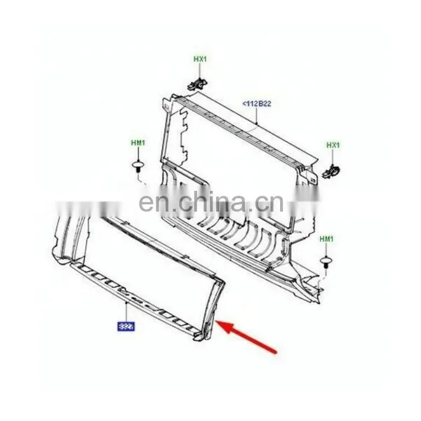OEM LR002756 Air Deflector for Land Rover Freelander 2 2006-2014 photo-5
