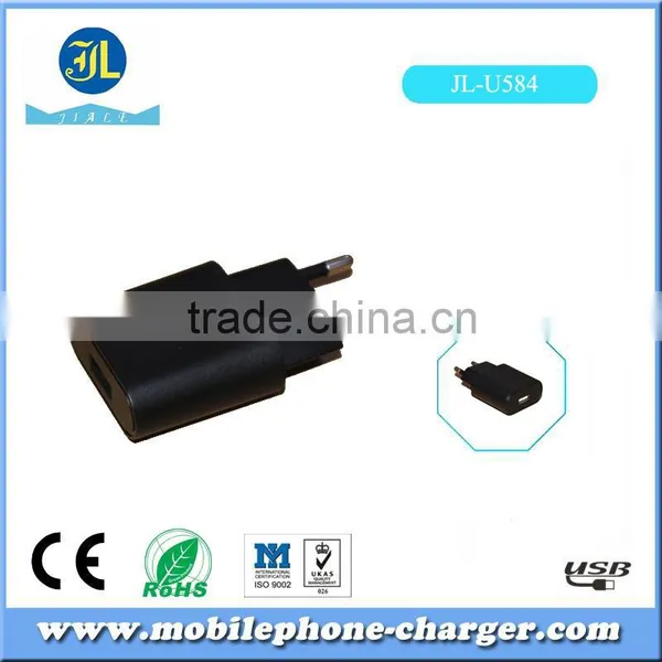 EU & US Plug Electric Type and Travel Wall Home Charger for Mobile Phone 2A Factory Competity Price photo-2