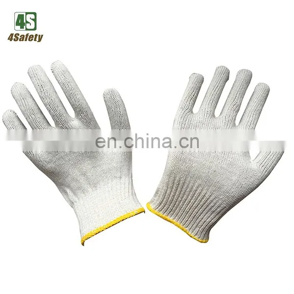 4SAFETY Thin Nature White Cotton Gloves Good Price photo-3