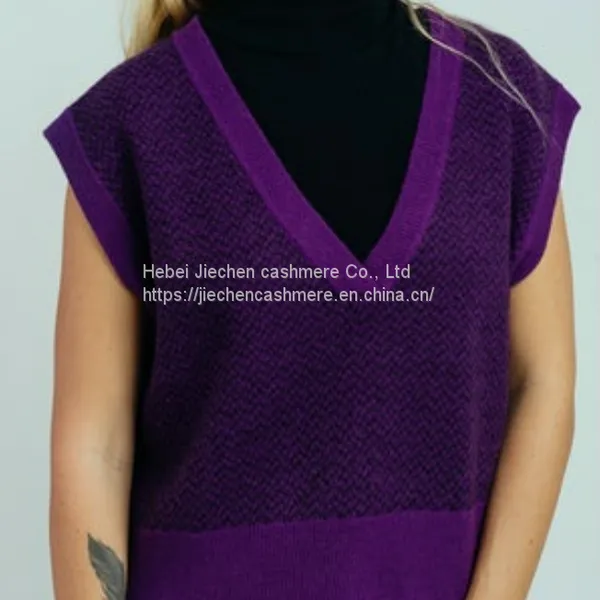Women Lightweight Cashmere Sweater for Henley Collar 100% Cashmere Crewneck Knitwear photo-5