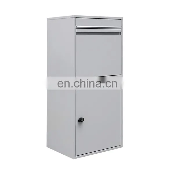 Powder Coated Latch On The Door Outdoor Parcel Receiving Waterproof Mailbox photo-5