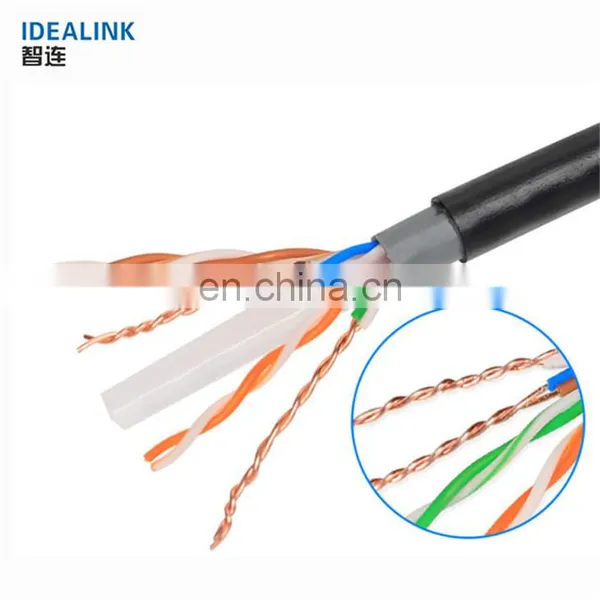Manufacturers 300M Cat6 Utp Sftp Lan Cable 4Pair Ethernet Cat 6 Cable Roll Cca Network Cable photo-3