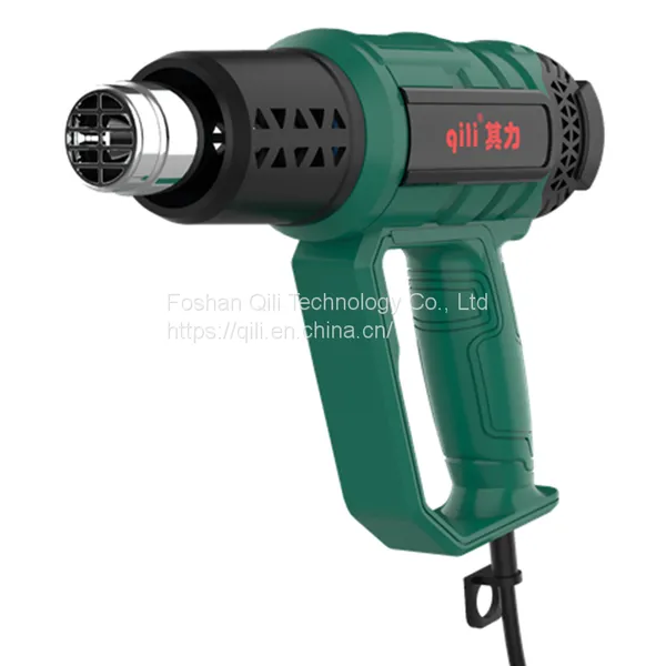 Qr611A Industrial Electric Hot Air Gun Thermoregulator LCD Heat Guns Shrink Wrapping Thermal Heater Nozzle photo-4