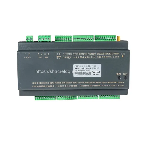Multi Multifunction 24 Channels Thermostat Temperature Control Controller and 1 Channel Humidity Meter for Switchgear Incubator