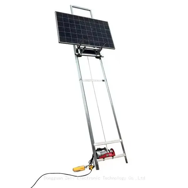 Solar Panel Ladder Elevator Ladder Lifter Photovoltaic Panel Hoist Lift photo-1