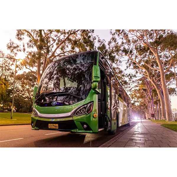 China Brand New Guangtong 12m 50 Seats Electric Tourist Coach Bus 60 Seater Green Zero Emissions Passenger Bus For Sale photo-3