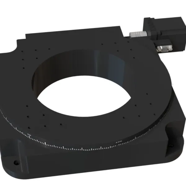 Chuanglai Optoelectronic Electric Rotary Table, Electric Dividing Disc, Precision Angle Adjustment Table, Displacement Table, Worm Gear Electric Rotary Table photo-3