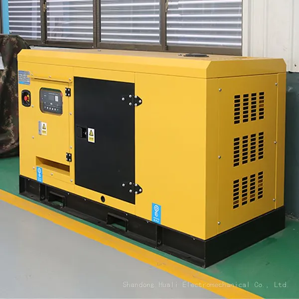 Water Cooled 20kW Silent Tpye Diesel Generator Set photo-2