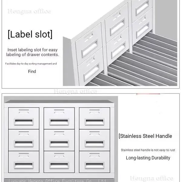 Cold Rolled Steel Pathology Slide Cabinet - 14,000 Slides Capacity, Anti-Dust Dividers for Humid Climates photo-3