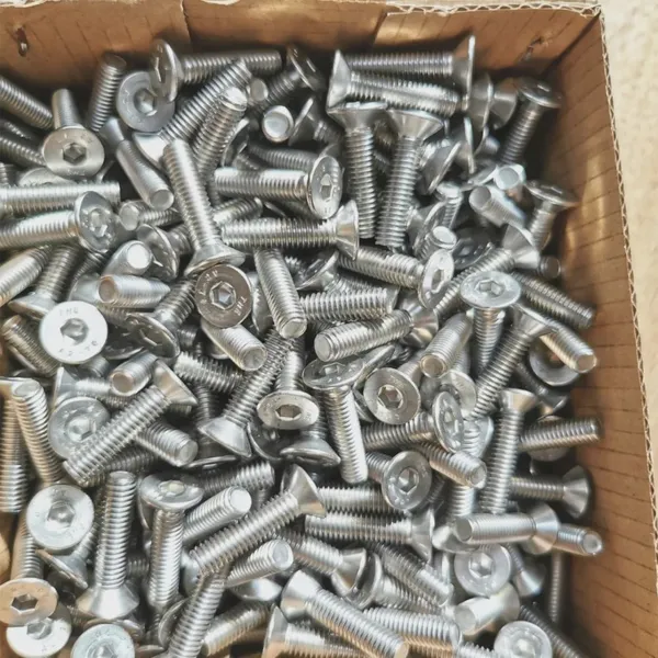 Stainless Steel DIN7991 Flat Head Hex Socket Screw M5 M6 M8 photo-5