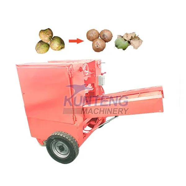 Automatic coconut peeling machine Commercial Green Coconut Dehusking Machine