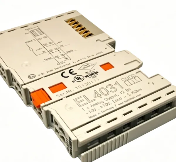 BECKHOFF EL4031 EtherCAT Terminal 1-Channel Analog Output Module ±10V 12-Bit Industrial Automation I/O Terminal photo-3