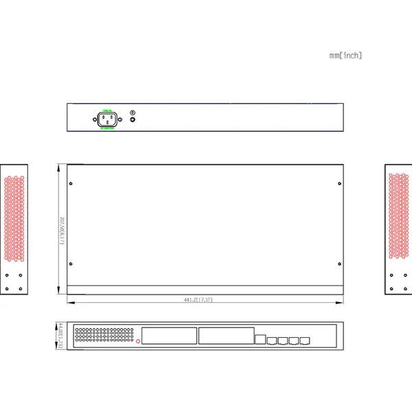 Dahua Dh-s5300-24gt4gf Industrial 24-port Layer 3 Managed Switch photo-5