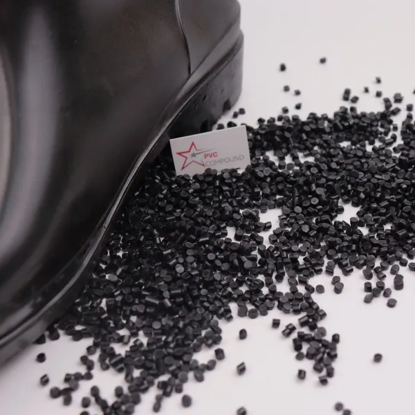 Recycled PVC Material Pellets for Gumboot and Rain Boot Starpvc Brand 1.18g/Cm