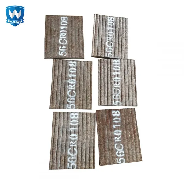 Submerged Arc Hardfacing Wear Liner Plate Low Material Accumulation For Fly Ash Handling Equipment