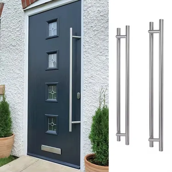 Glass Door Pull Handle for Restaurant and Cafe Doors