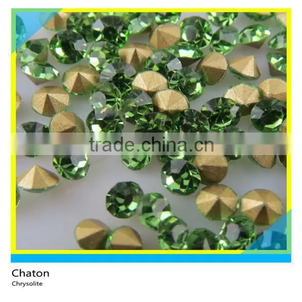 Hot Fix Pointback Glass Stone Rose Ss6 2mm 13pp 1 Gross 144 Pcs photo-4