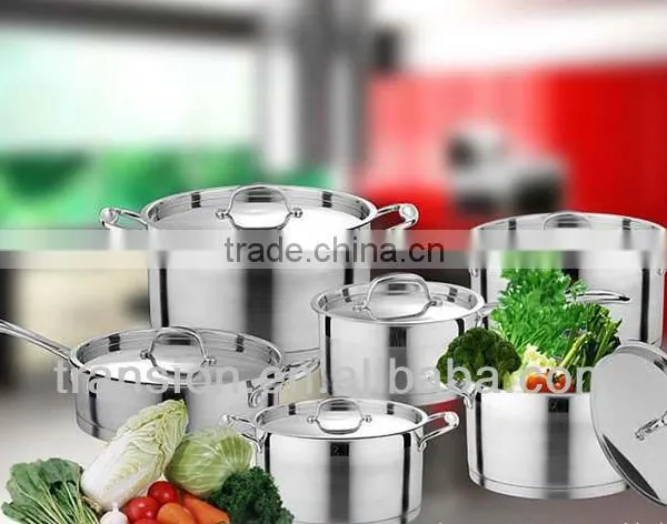 Australia Cookware Sets 12pcs Stainless Steel Cookware Set