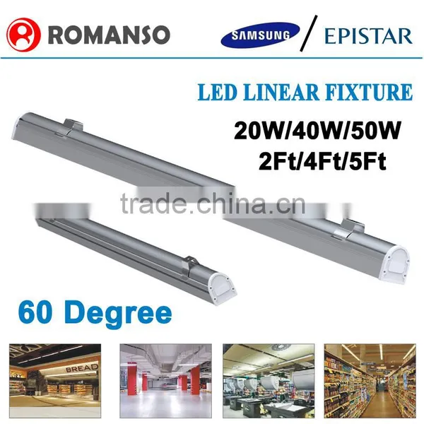 220v Linear Lighting 200 Degree LED Batten Lights With 3 Years Warranty photo-4