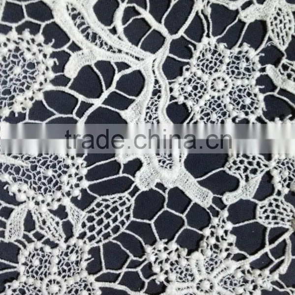 2016 Supplies Polyester Garment Accessory Lace Fabric Whole Lace for Hot Sale photo-3
