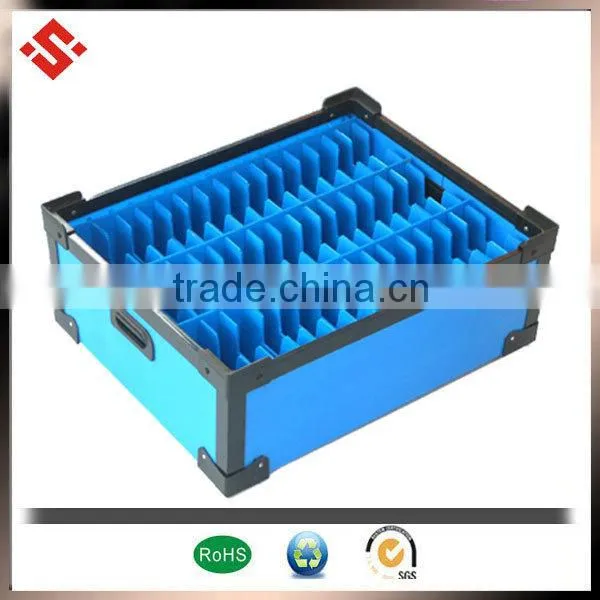 2015 Light Weight Corrugated Plastic Storage Tray With Dividers photo-4
