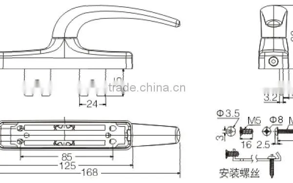Window Handle JW9029A photo-2