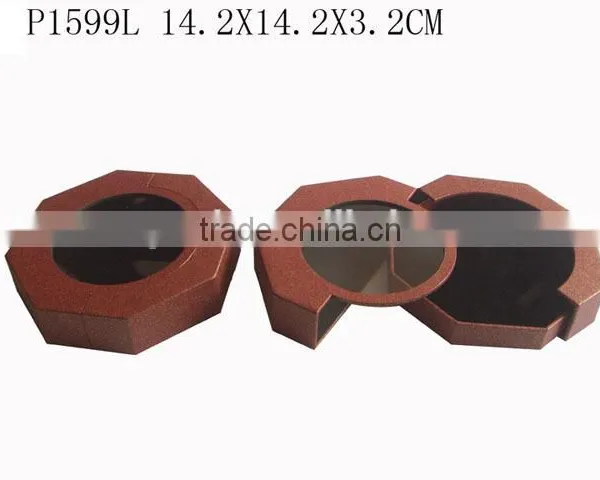 P1599N Chinese Style Clear Window Cardboard Jewelry Necklace Box photo-4