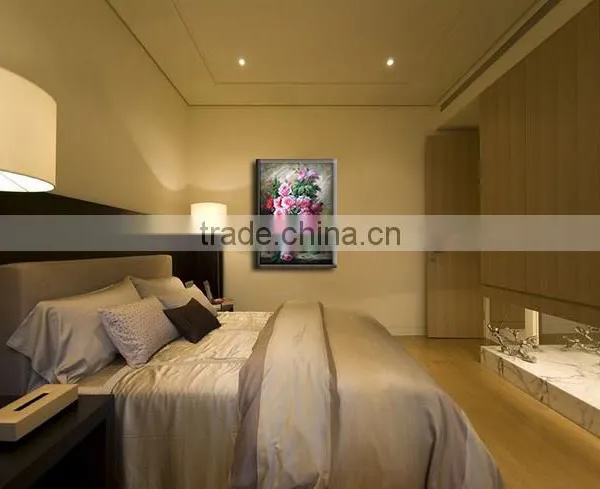 01-092 Large Size Canvas Printing Paint Flower Painting For Living Room OR Bedroom For Decoration photo-2