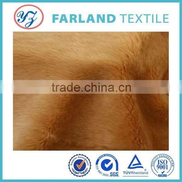 Winter Fabric Experts Fur Collar Coat Knitting Polyester Fabric photo-3
