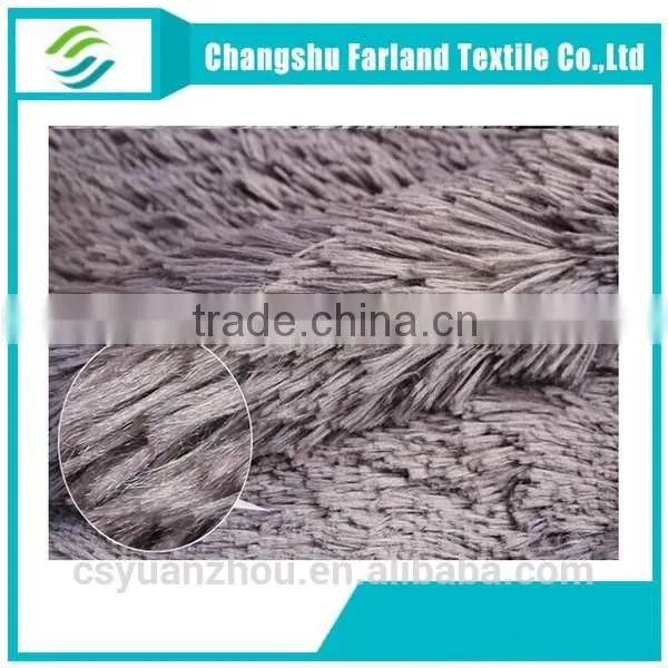 Wholesale Faux Fur Plain Fabric Fulffy photo-2