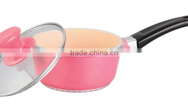 16cm Aluminum Sauce Pan With Non Stick Coating