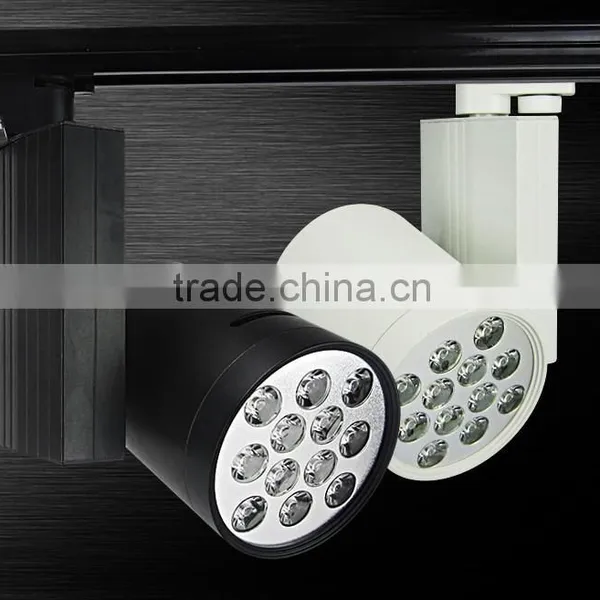 Die Casting Aluminum Led Track Rail Light 12w 18w Led Light Track photo-4