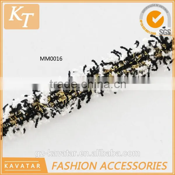 Nylon Material Narrow Lace Trim in Southeast Asia