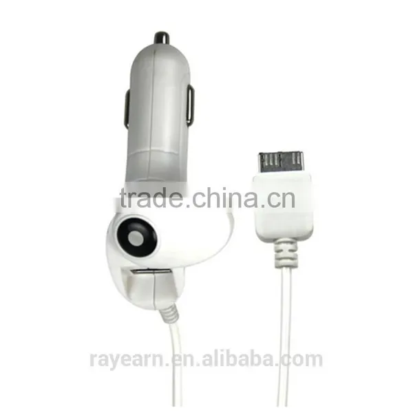 REYON Dual Rapid USB Corded Car Charger Cigarette Charger for Dual Car Charger With Micro USB - for Motorola Droid Razr Maxx, photo-2