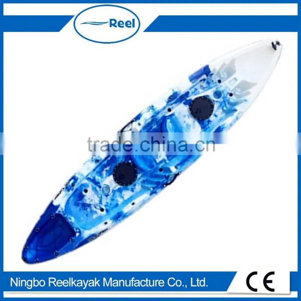 Wholesale Three Person Family Kayak/sit on Top Fishing Kayak for Sale photo-6