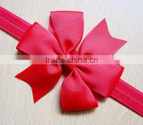 Children's Hair Accessories Australia Ecofriendly Material Fold Over Elastic and Hair Band Bow photo-6